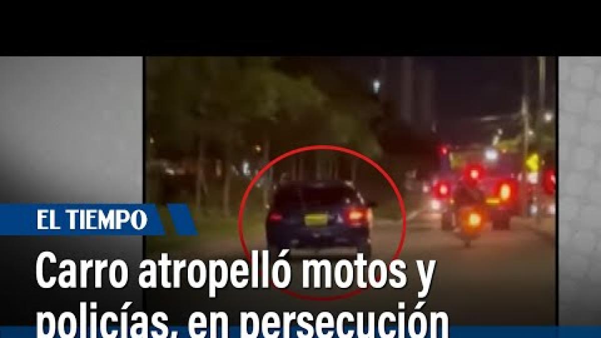 Habló motociclista que fue arrollada por el conductor que también atropelló a varias personas y policías en Bogotá: ‘No se detuvo’ 