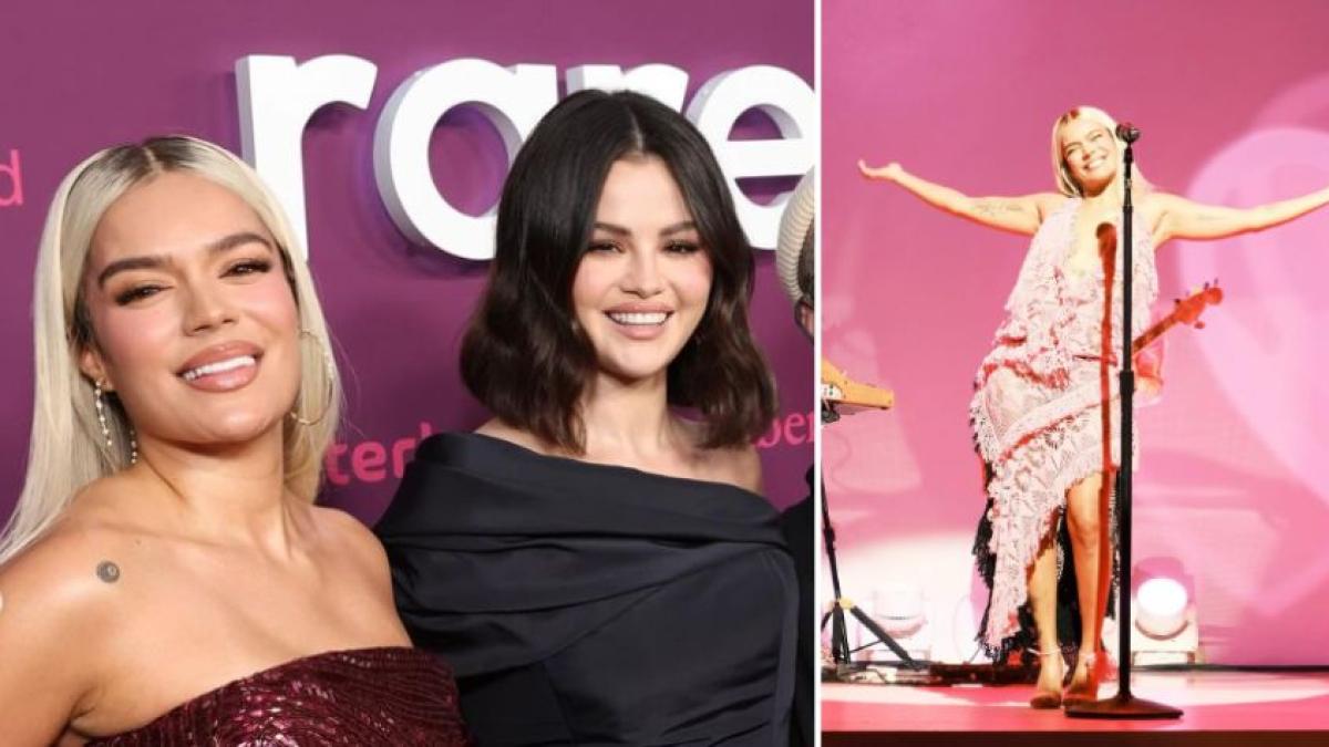 Karol G fue invitada especial de Selena Gómez en evento benéfico para promover la salud mental