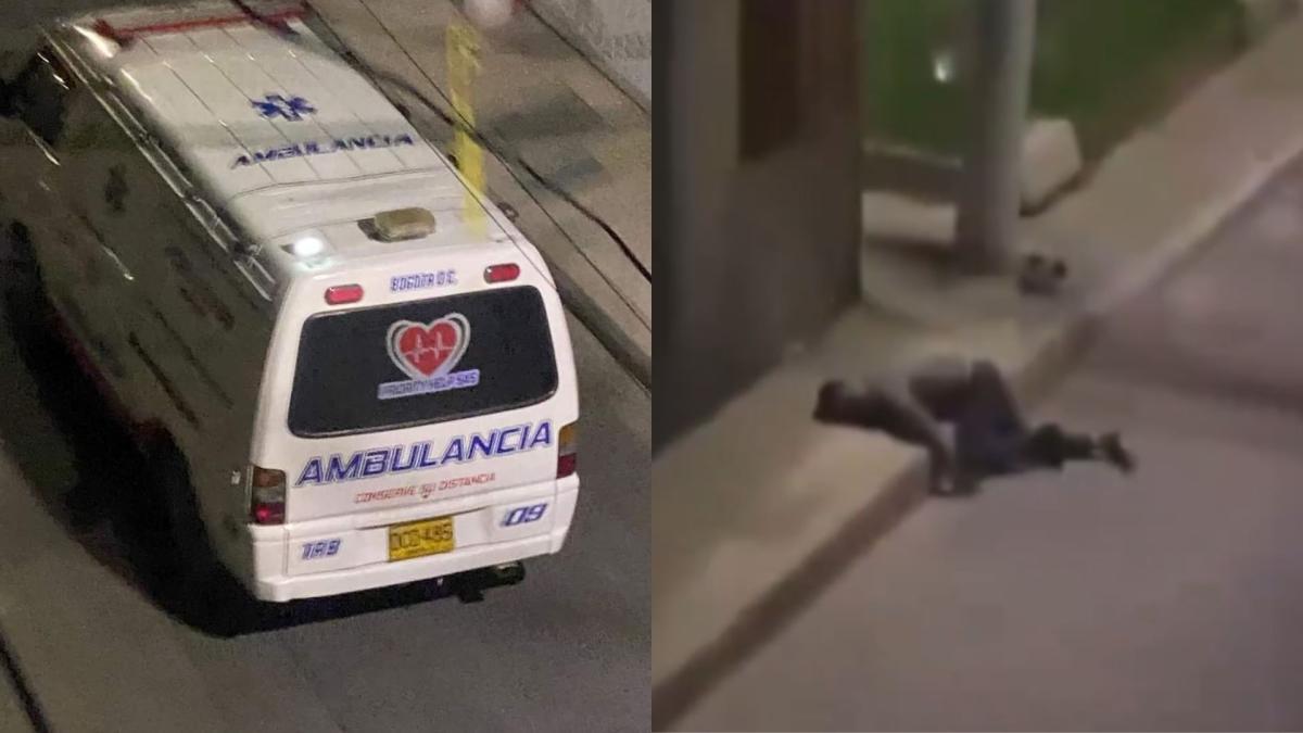 Ambulancia privada habría abandonado a un paciente desorientado en un andén en Bogotá: la Secretaría de Salud anuncia investigación 