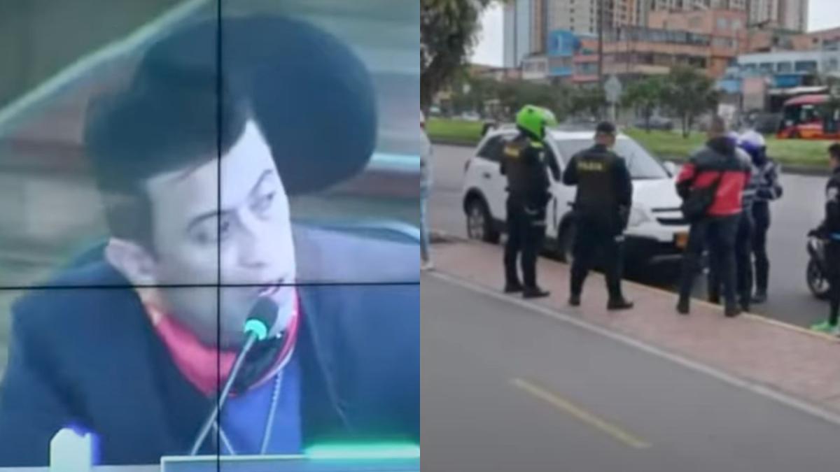 Concejal Fuchi denuncia que hombre lo amenazó con arma de fuego mientras conducía en Bogotá: esto es lo que se sabe 