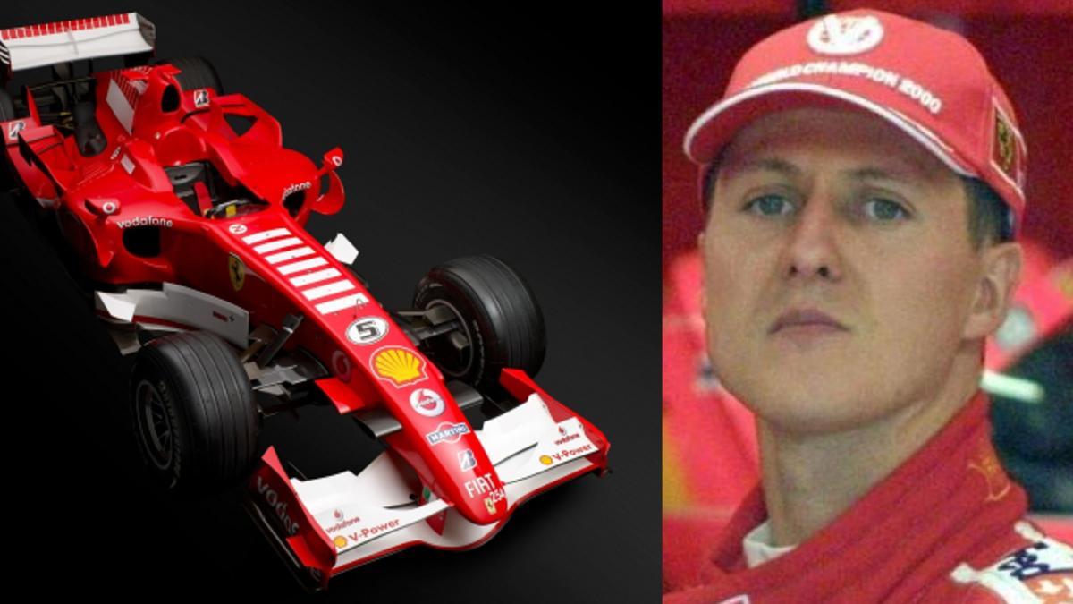 A la venta el último Ferrari que manejó Michael Schumacher en Fórmula 1: la flecha roja con la que 'voló' y ganó