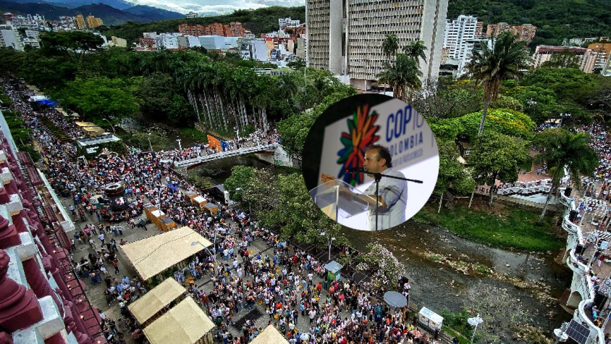 Alcalde de Cali declara día cívico en medio de la COP16 y hace invitación a todos los habitantes: ‘Cuelguen la bandera’ 