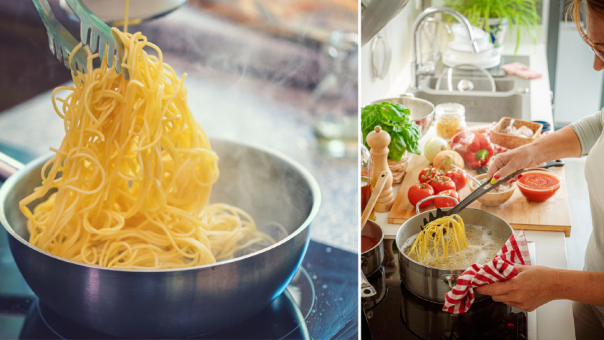 Cocinar la pasta con agua fría: el polémico método viral que probó un chef y el resultado sorprende