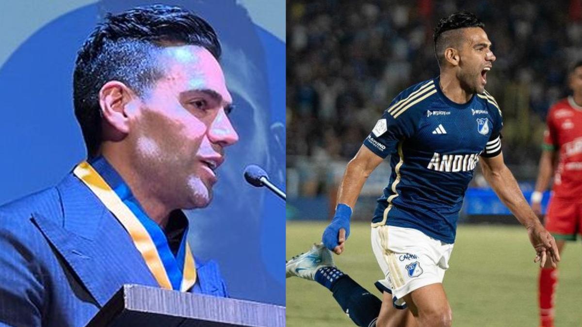 Radamel Falcao García se frota las manos antes de su regreso con Millonarios: recibió importante condecoración en Bogotá