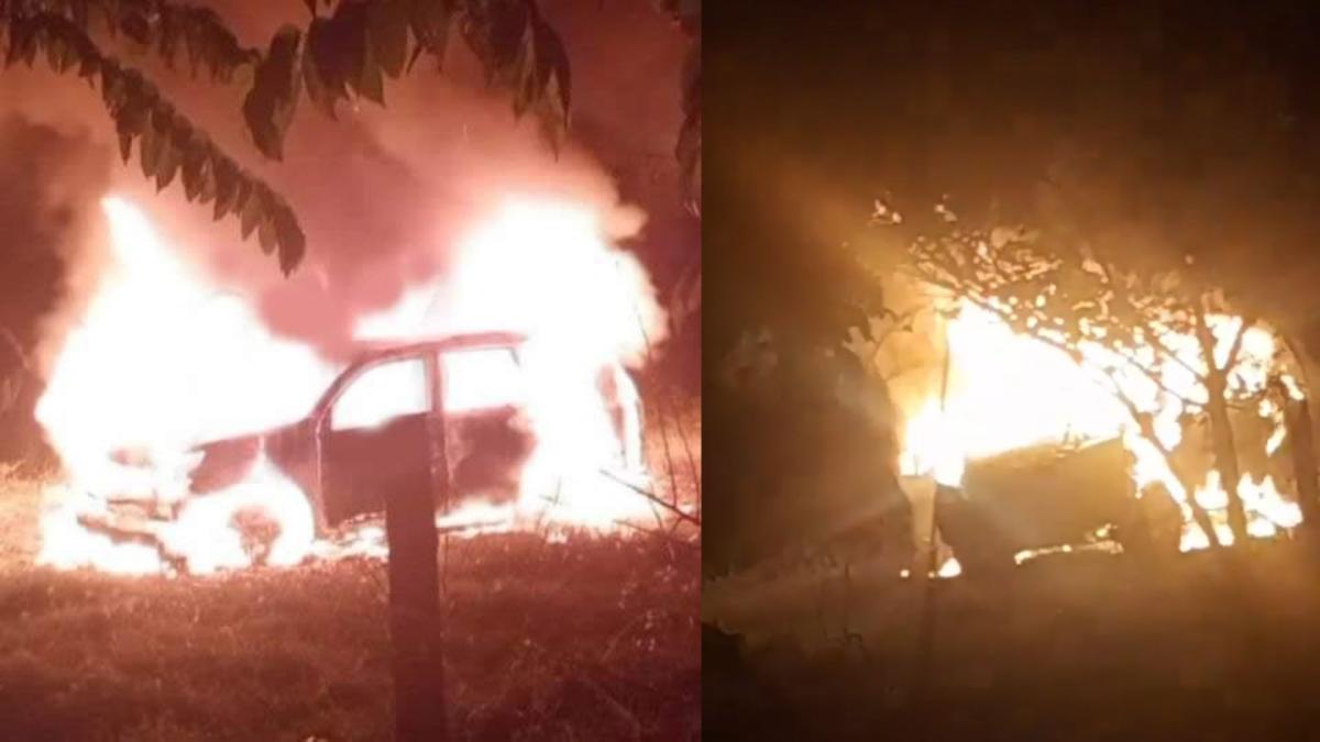 Encuentran cuatro personas incineradas dentro de una camioneta en Montería: el vehículo tiene placas procedentes de Bogotá