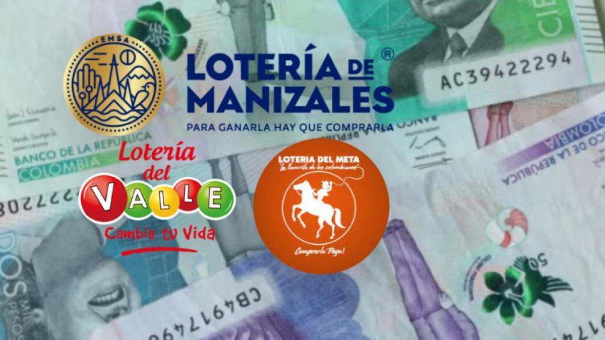 Lotería de Manizales, Valle y Meta: resultados y números ganadores del último sorteo del miércoles 30 de octubre