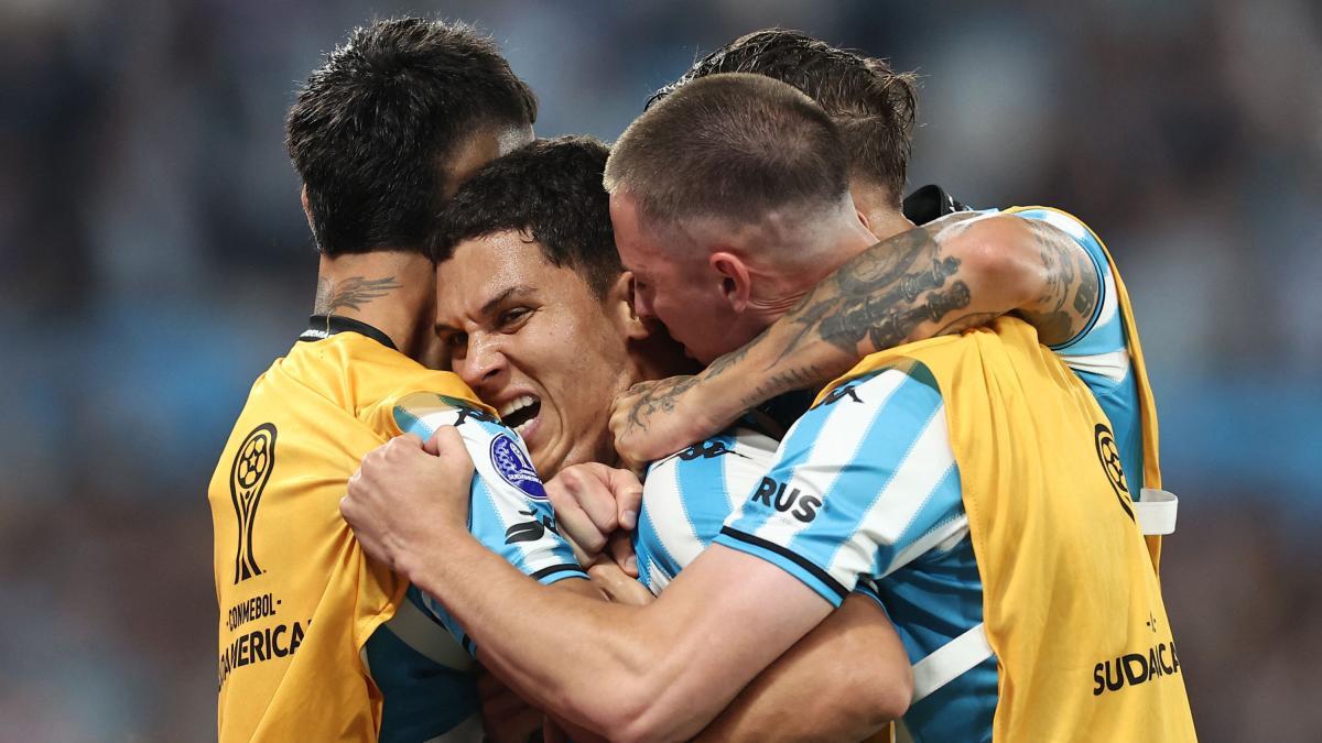 Juan Fernando Quintero’s double with Racing was made clear in the Copa Sudamericana final