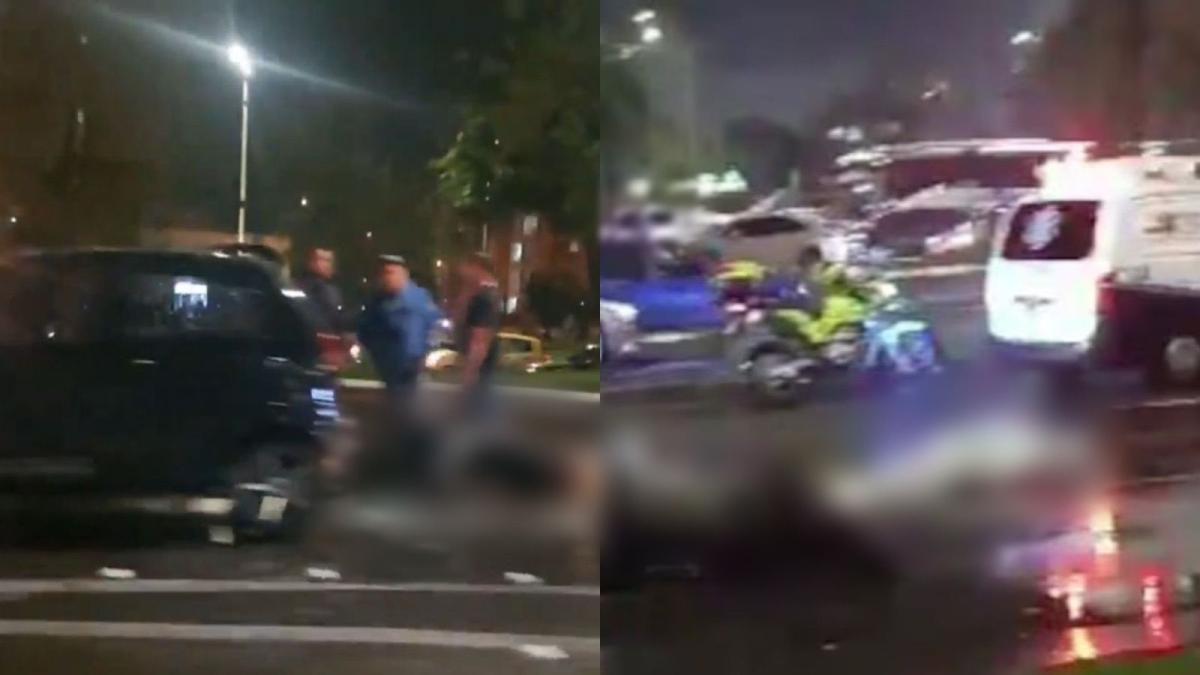 Fatal noche de Halloween en Bogotá: dos motociclistas murieron en accidentes de tránsito 