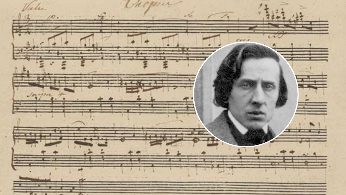 Descubren una canción ‘perdida’ de Chopin que podría tener más de 200 años de antigüedad