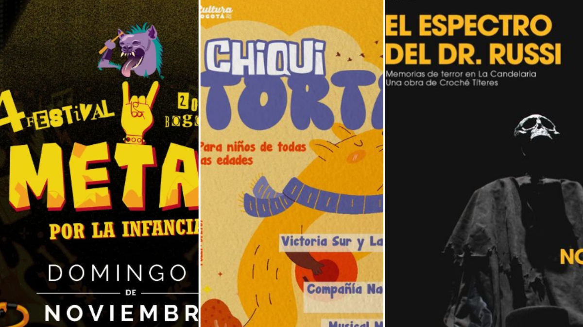 Planes para hacer en Bogotá este puente festivo: películas en la Cinemateca, conciertos y eventos de Halloween 