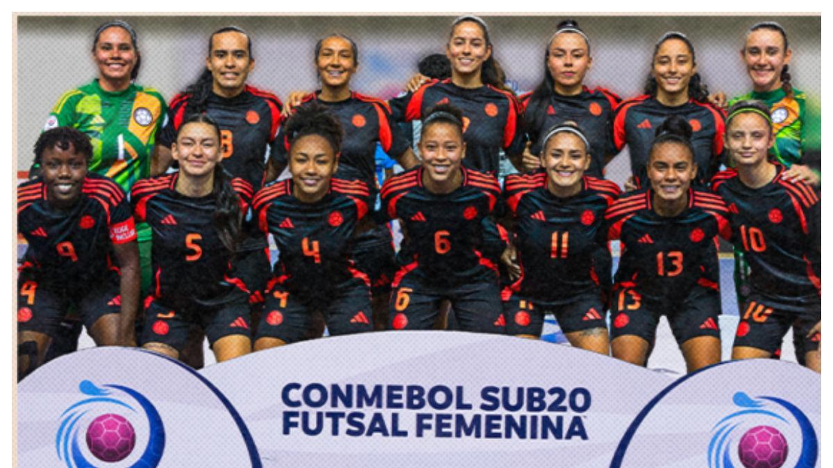 Selección Colombia femenina, a la final del Sub-20 de Futsal, tras vencer a Argentina: video