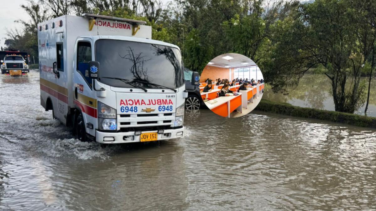 Ante tormentas hoy viernes 8 de noviembre en Bogotá, piden a colegios del norte terminar jornada hacia mediodía: detalles 