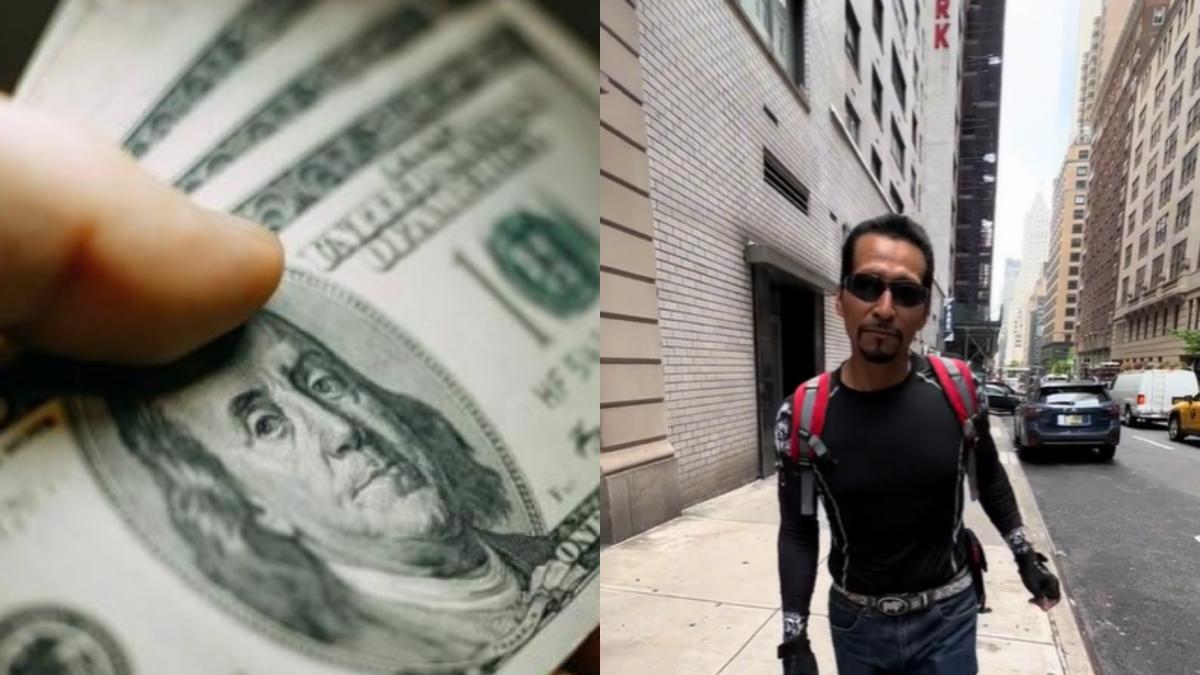 Es latino y logró ganar US$9.000 en un mes en su trabajo: 'Ya libres de impuestos'