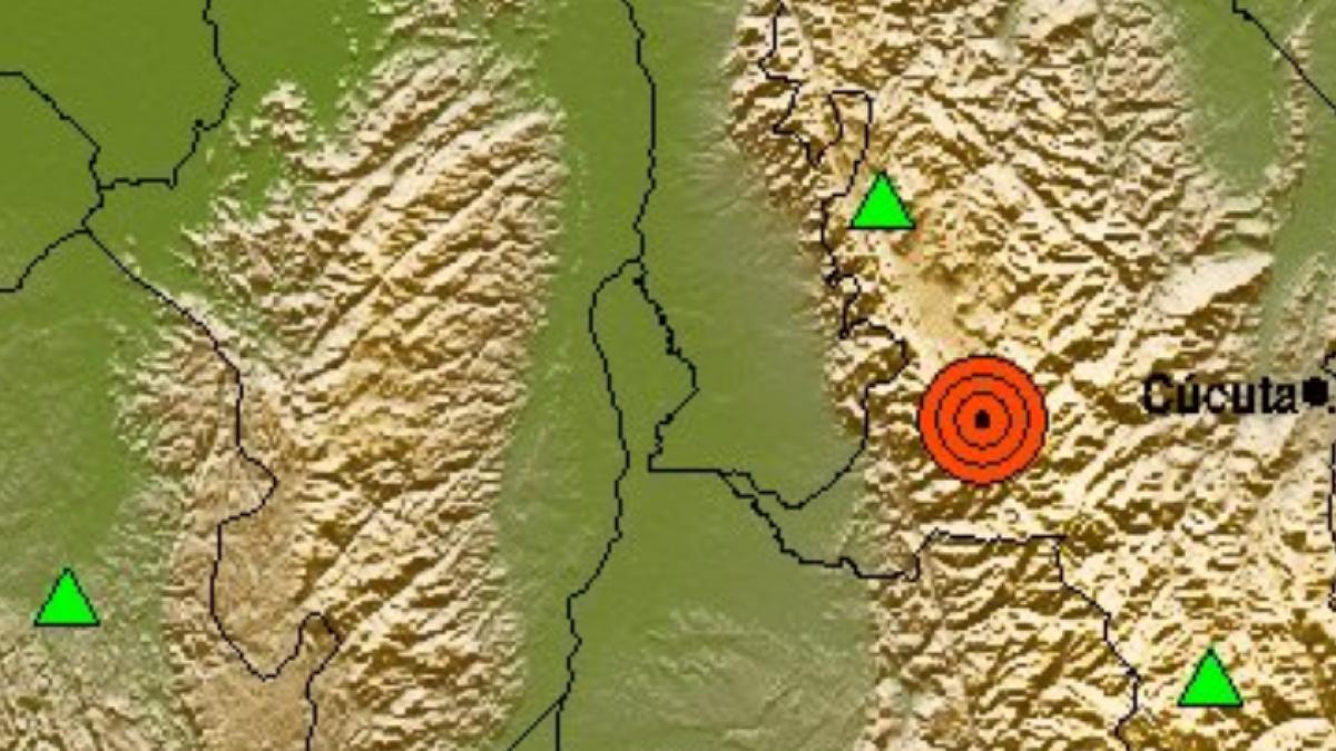 Temblor hoy en Colombia | Sismo de 4.0 en el nororiente en este martes 12 de noviembre: epicentro, profundidad y detalles