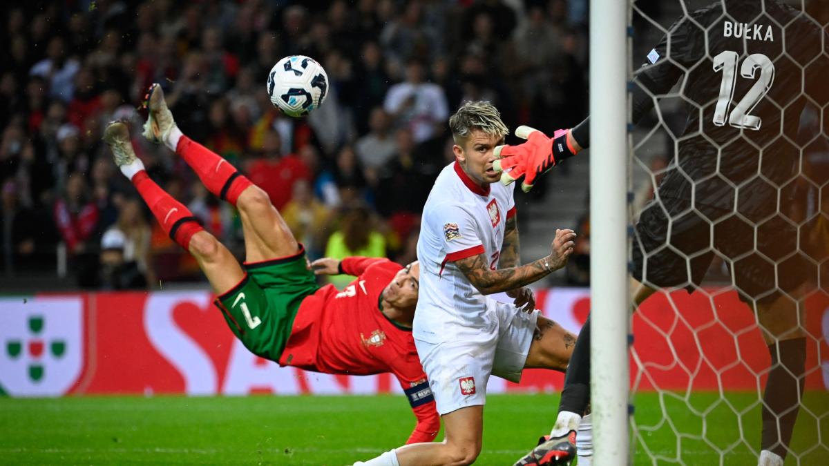 Video | Cristiano Ronaldo amplía su leyenda: vea su doblete en el 5-1 de Portugal a Polonia en la Liga de Naciones; uno fue de chilena