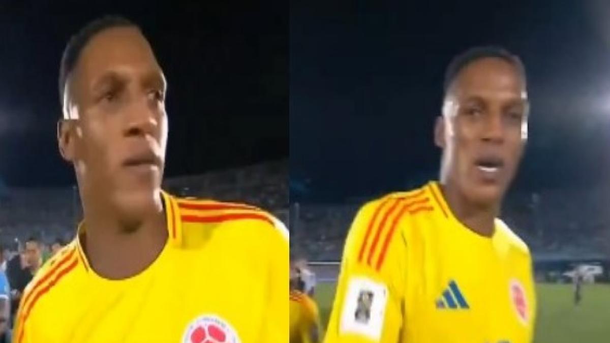 Video | Yerry Mina imita al ‘Dibu’ Martínez, le pega a una cámara de TV y está en capilla de ser sancionado drásticamente