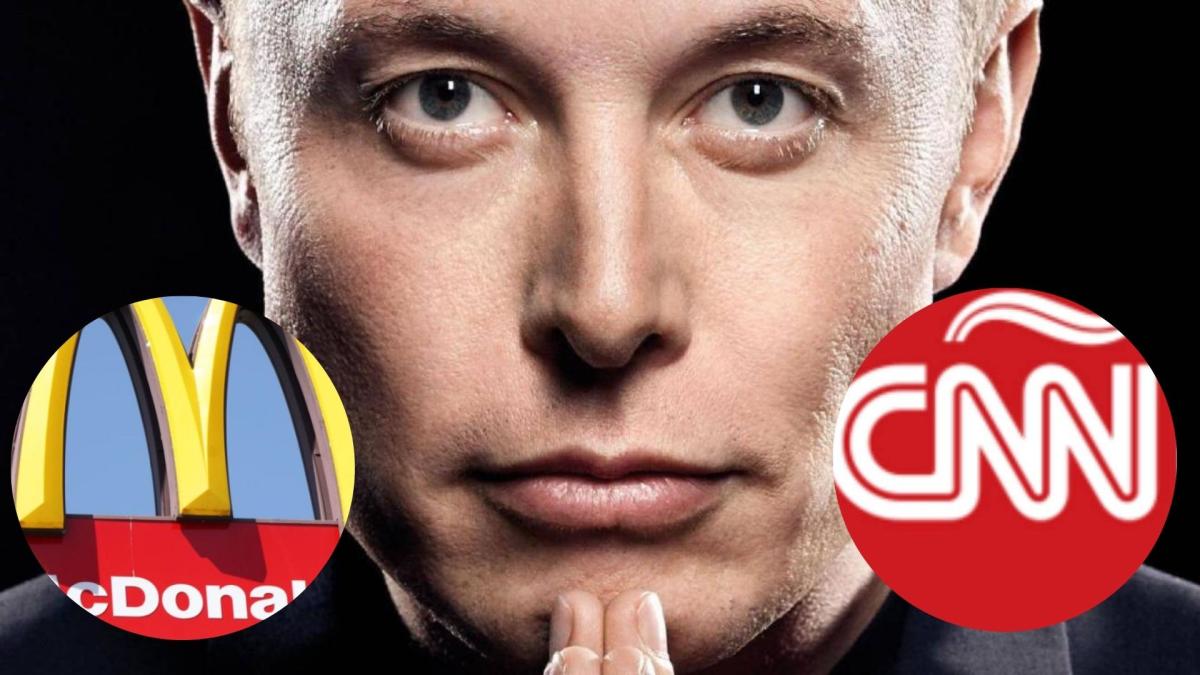 Desmienten rumores sobre la supuesta compra de CNN y McDonald’s por parte de Elon Musk