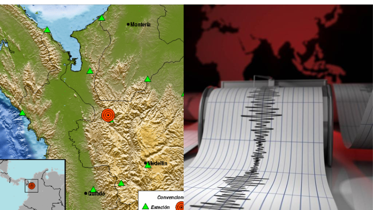 Temblor en Colombia| El Servicio Geológico Colombiano reportó evento sísmico en Dabeiba, Antioquia: magnitud y profundidad