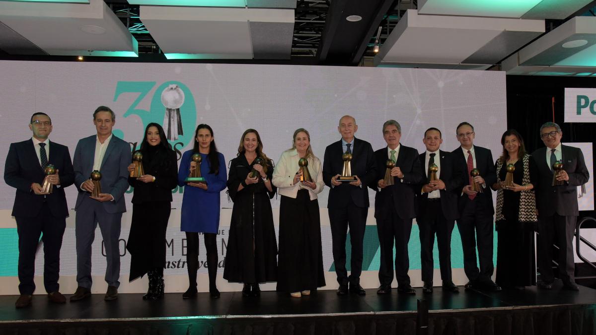 Los ganadores y reconocimientos de los Premios Portafolio 30 años