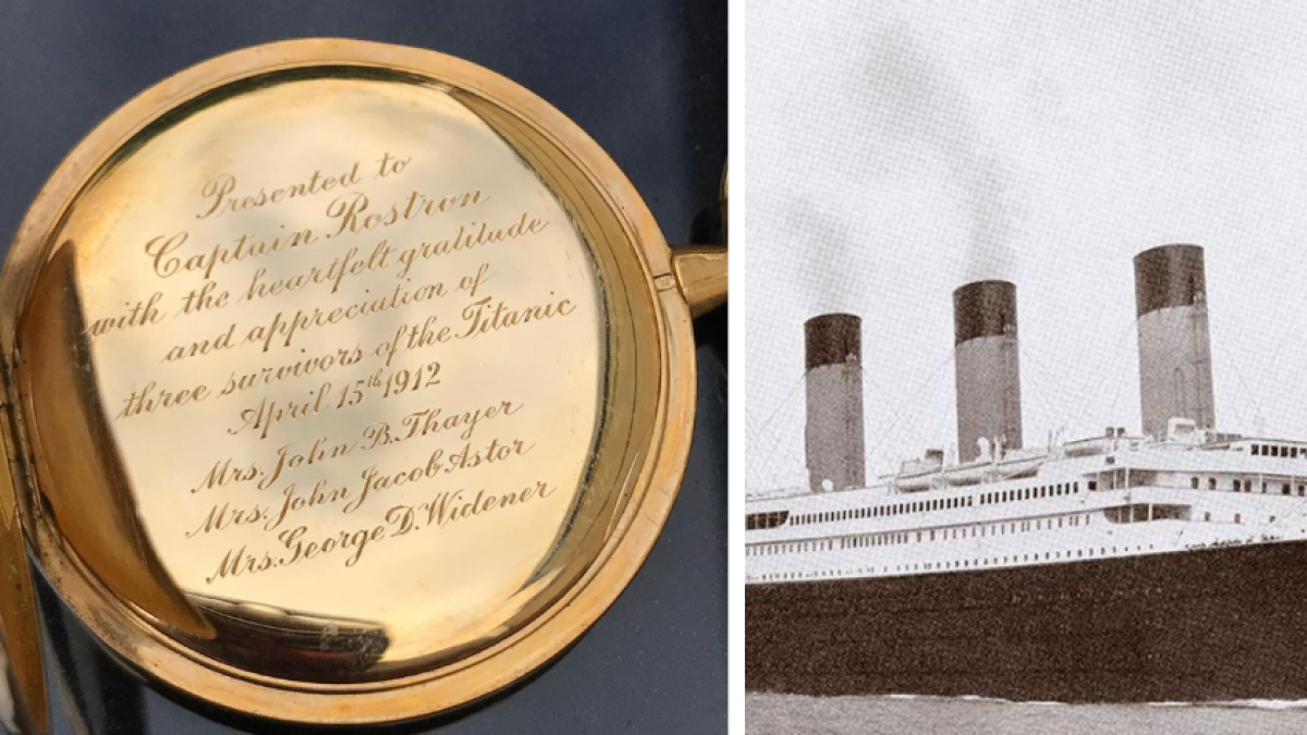 Reloj de oro del capitán que rescató a 700 sobrevivientes del Titanic fue vendido en casi dos millones de dólares