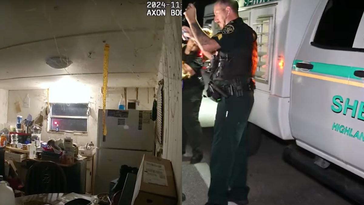 Florida police entered a house to evacuate it and were left speechless with what was inside