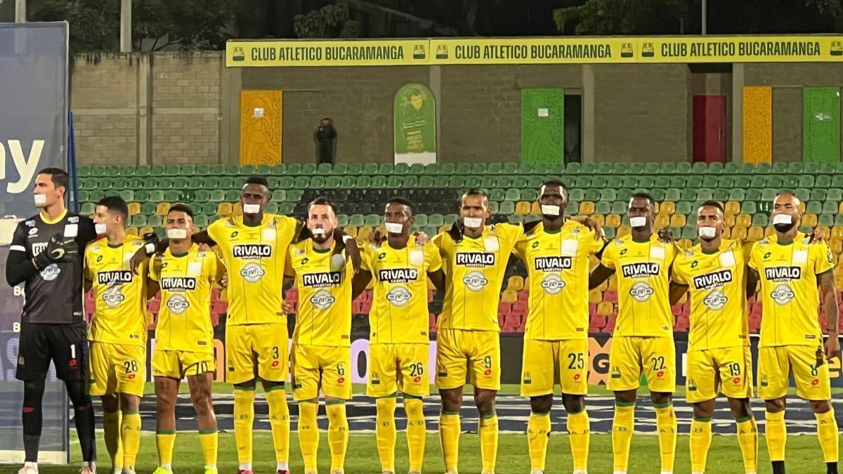 Otra polémica en el fútbol colombiano: Acolfutpro protesta por sanción de Dimayor a jugadores del Bucaramanga