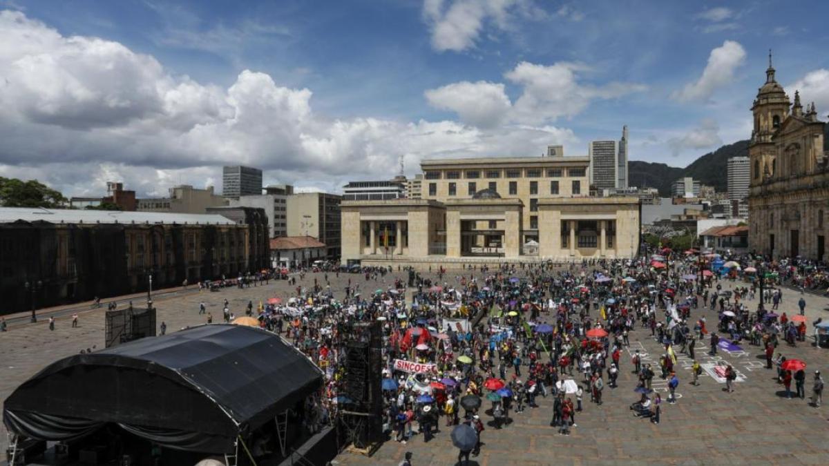 EN VIVO | Marchas de la oposición contra reformas y políticas del Gobierno en Colombia hoy 23 de noviembre