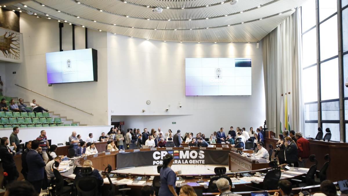 Proyecto de presupuesto 2025 fue aprobado en primer debate por el Concejo de Medellín: ¿cuándo quedará en firme?