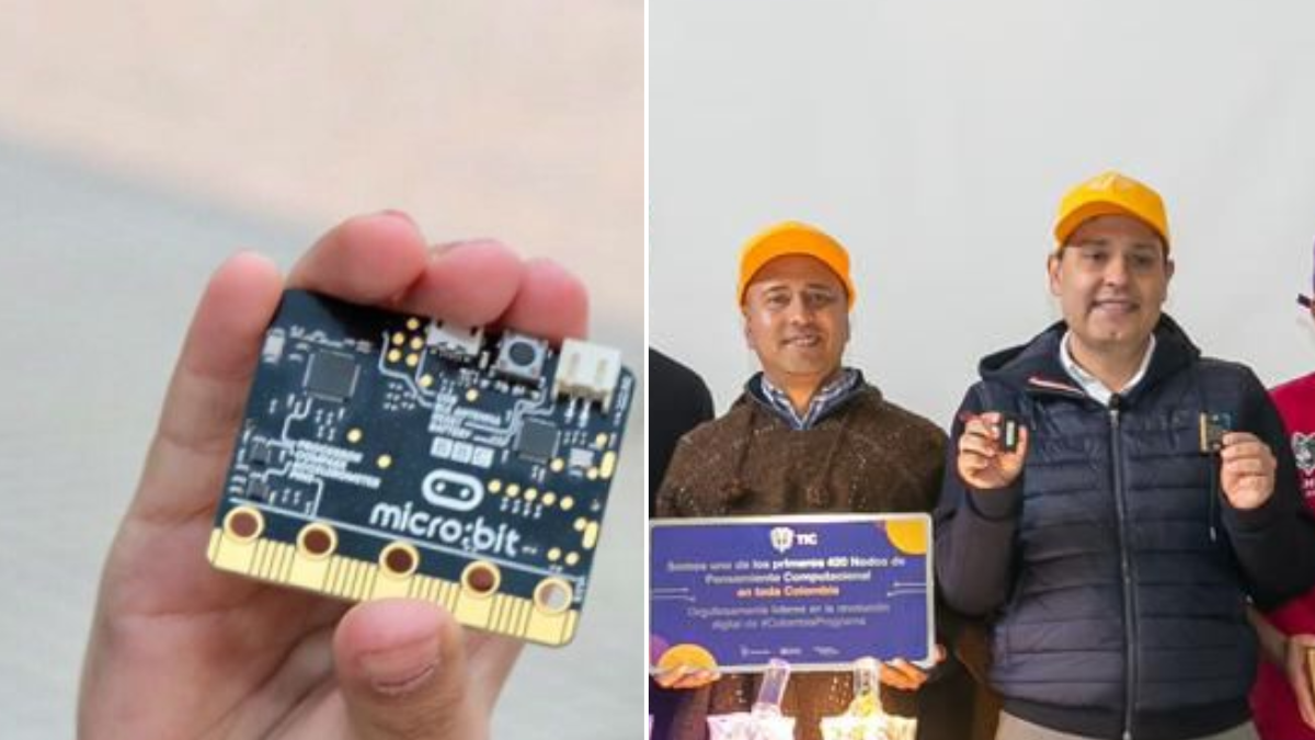 MinTic inició la entrega de 57 mil microbits de programación que beneficiarán a estudiantes y docentes de 'Colombia Programa'