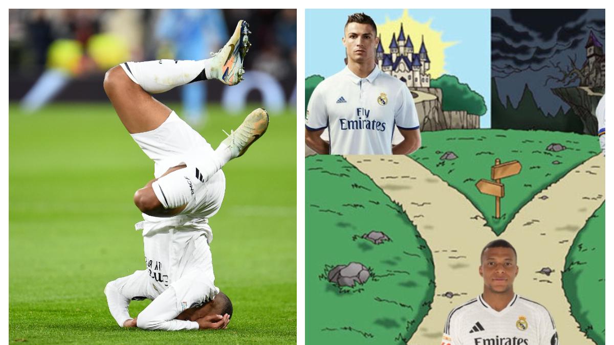 Kylian Mbappé, centro de las burlas en el mundo: los memes lo atacan tras derrota de Real Madrid contra Liverpool