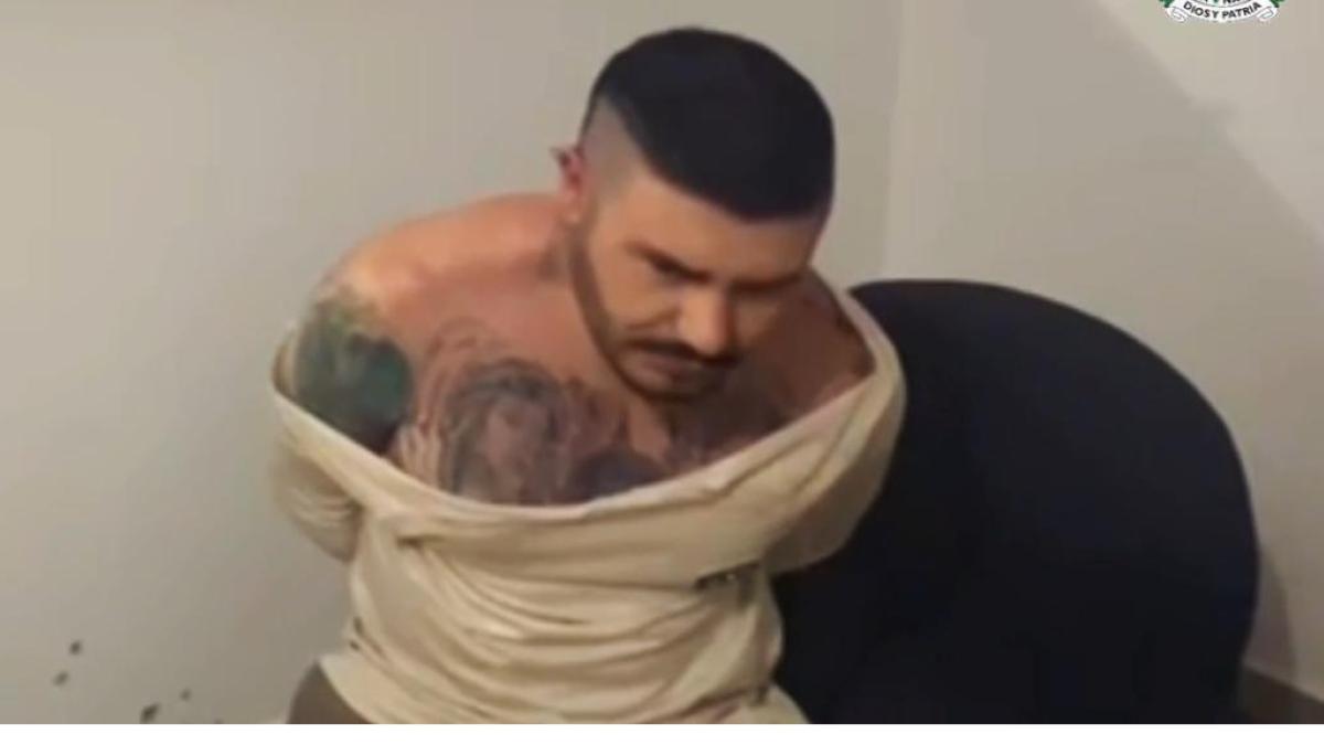 Santander'in Pablo Escobar'ı olarak kabul edilen Óscar Camacho, namı diğer Pichi, düştü