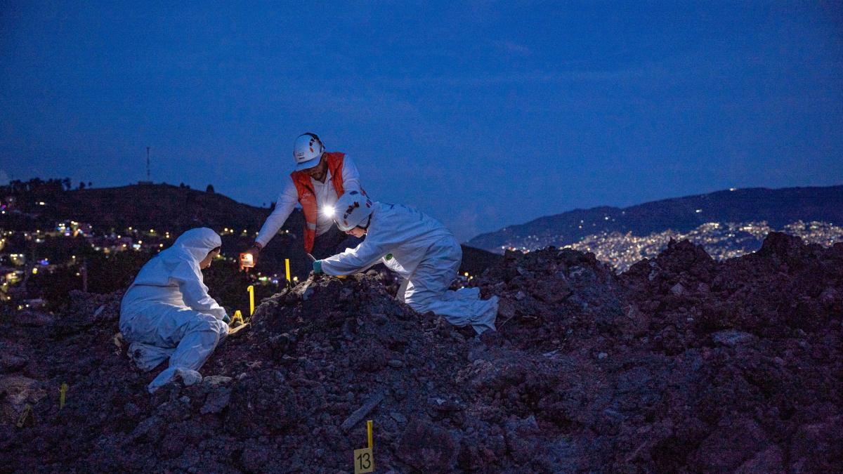La Escombrera'da insan kalıntılarının keşfinin savunucusu