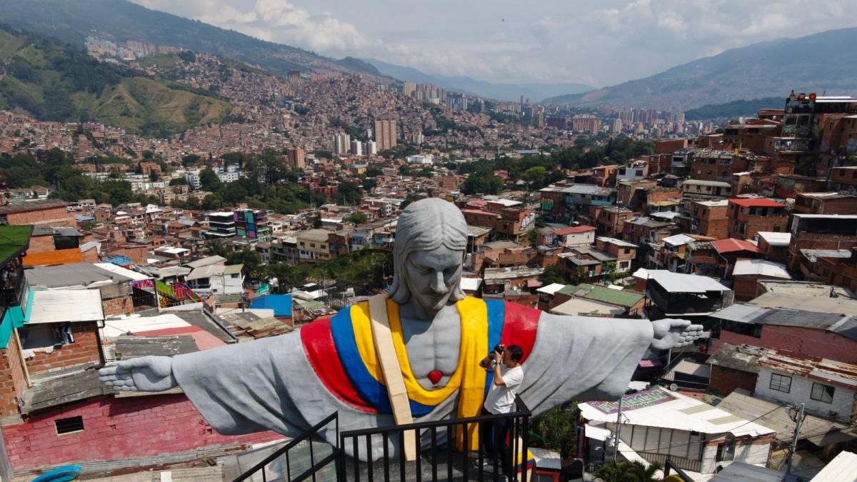 En Medellín se inauguró la escultura impresa en 3D más grande de Latinoamérica 