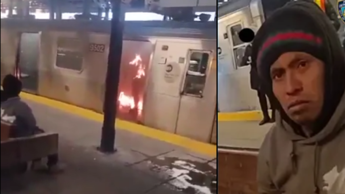 Mujer murió quemada viva en el metro de Nueva York; capturaron al presunto culpable