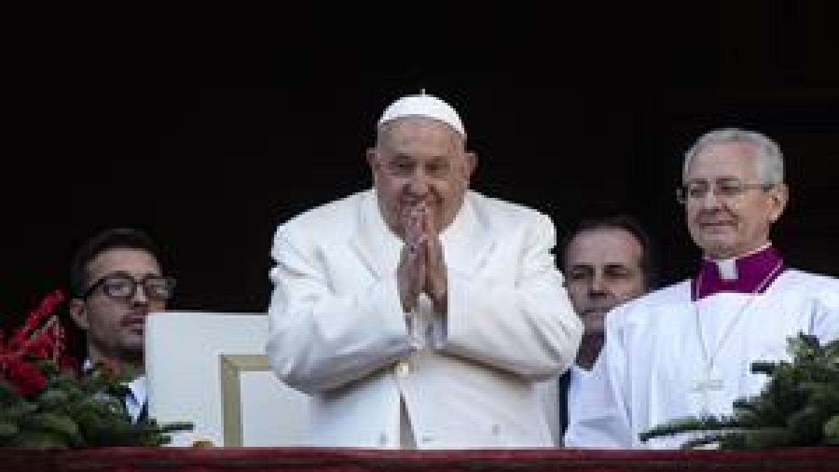 El papa Francisco pidió que acaben las guerras en el mundo, pero también rezó por Colombia y Venezuela