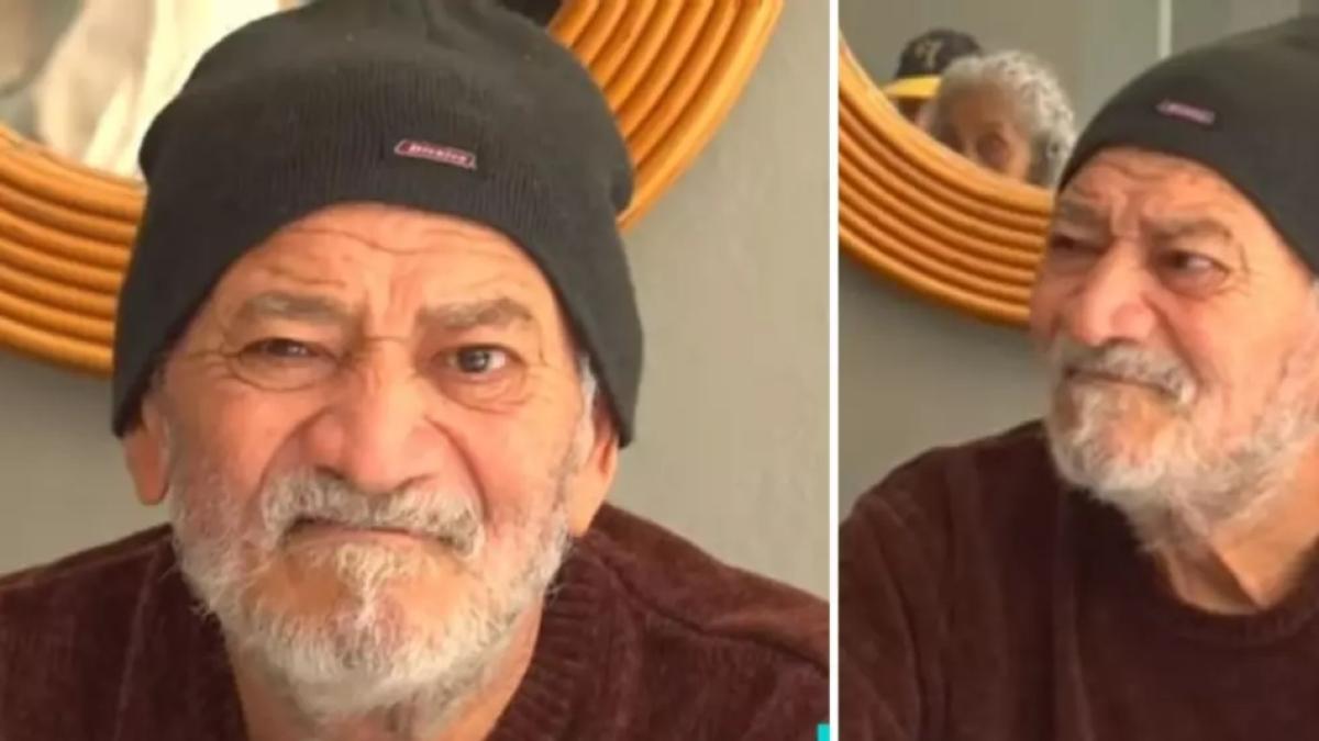 En medio del llanto, abuelito suplicó a sus hijos que lo visitaran en el asilo en Navidad