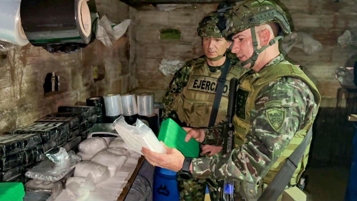 Ordu, 'Körfez klanının' ayda iki ton kokain işleme kapasitesine sahip laboratuvarlarını imha etti