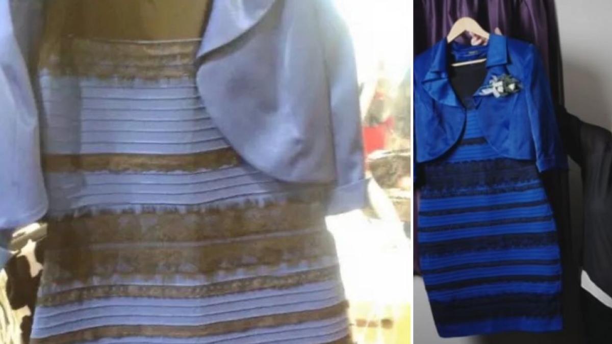 El fenómeno visual y viral del vestido dorado, blanco, azul o negro cumple 10 años: ¿de qué color es en realidad?