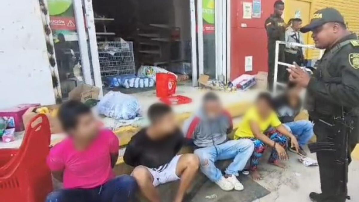 Banda criminal ‘Los Pachencas’ estaría atrás del atraco y saqueo a supermercado D1 en Palomino