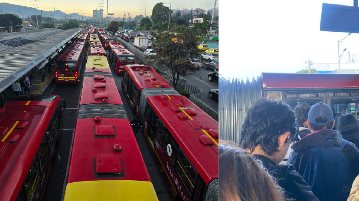 EN VIVO Movilidad en Bogotá hoy | Caos en el portal del Norte, TransMilenio explica a qué se deben los retrasos 