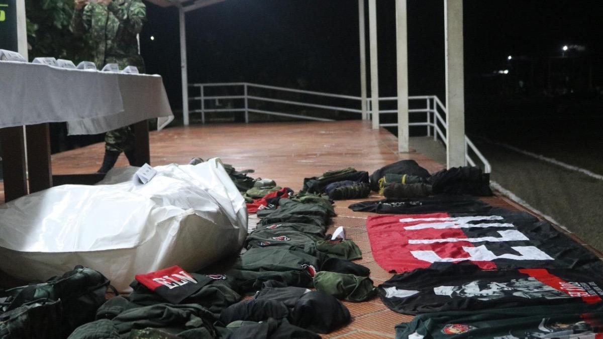 Eln katatumbo'daki kamplarda değil, sakinlerin evlerinde, ordu ortaya koyuyor