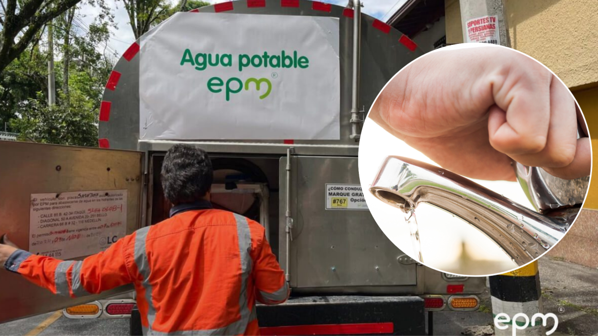 Este martes, más de 8.000 usuarios en Medellín se preparan para nuevos cortes de agua
