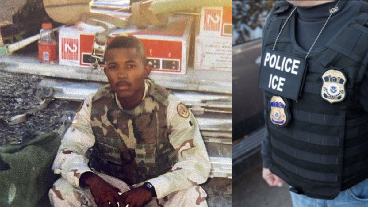 Es veterano y tiene green card, pero aún así el ICE lo detuvo en una redada en Estados Unidos