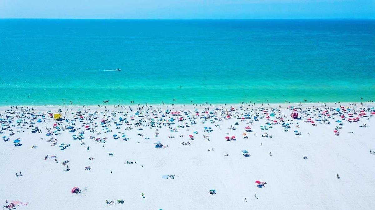 Es preciosa: esta playa de Florida con arena blanca fue elegida entre las mejores del mundo