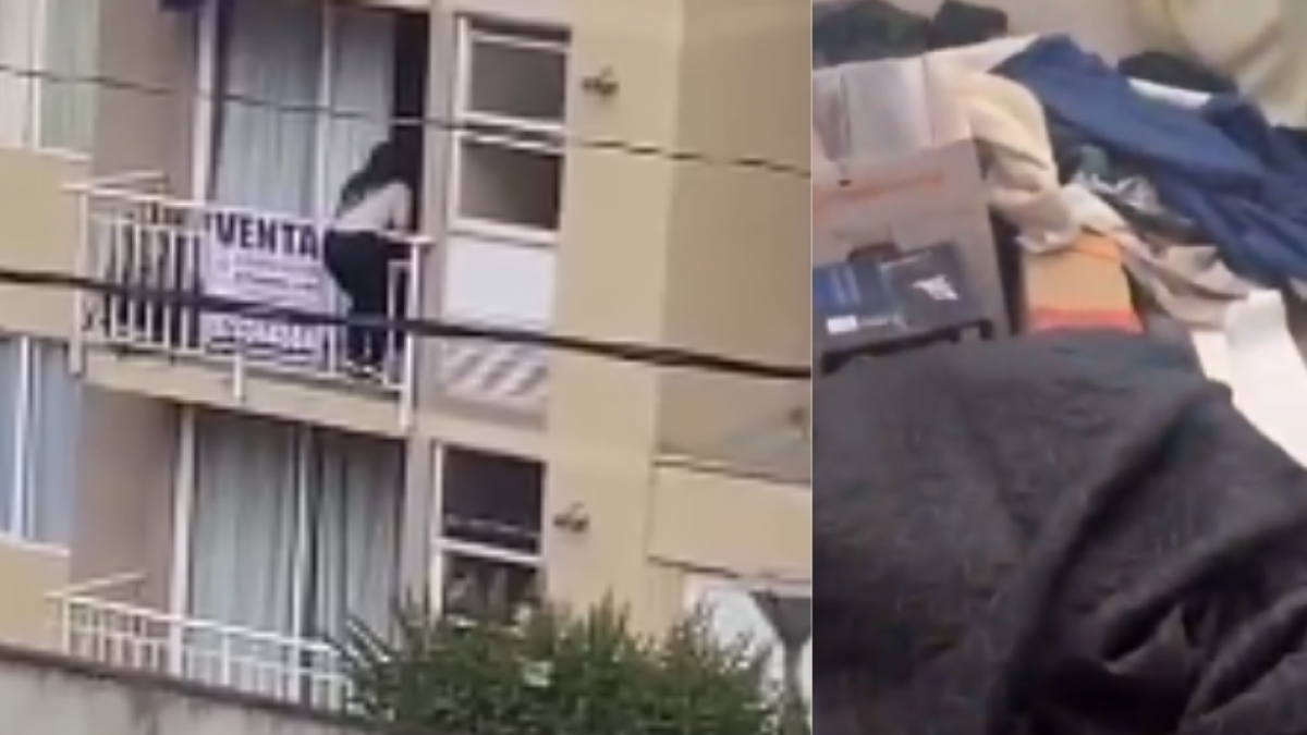 Video| Mujer escaló un balcón para buscar a su hermana desaparecida y la encontró muerta: estaba en descomposición