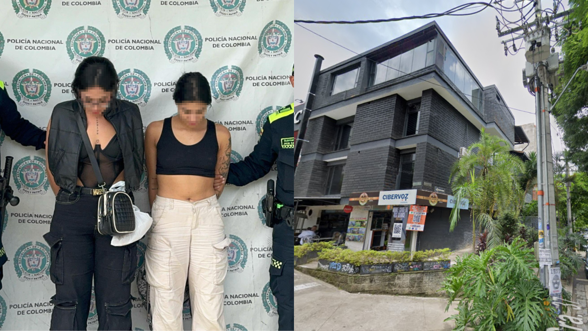Dos mujeres fueron capturadas en exclusivo sector de Medellín por millonario hurto a ciudadanos extranjeros