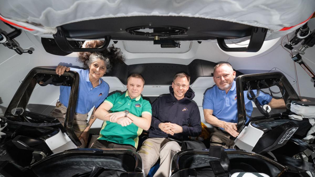 Astronautas regresaron a la Tierra: así salió la tripulación de la Estación Espacial Internacional