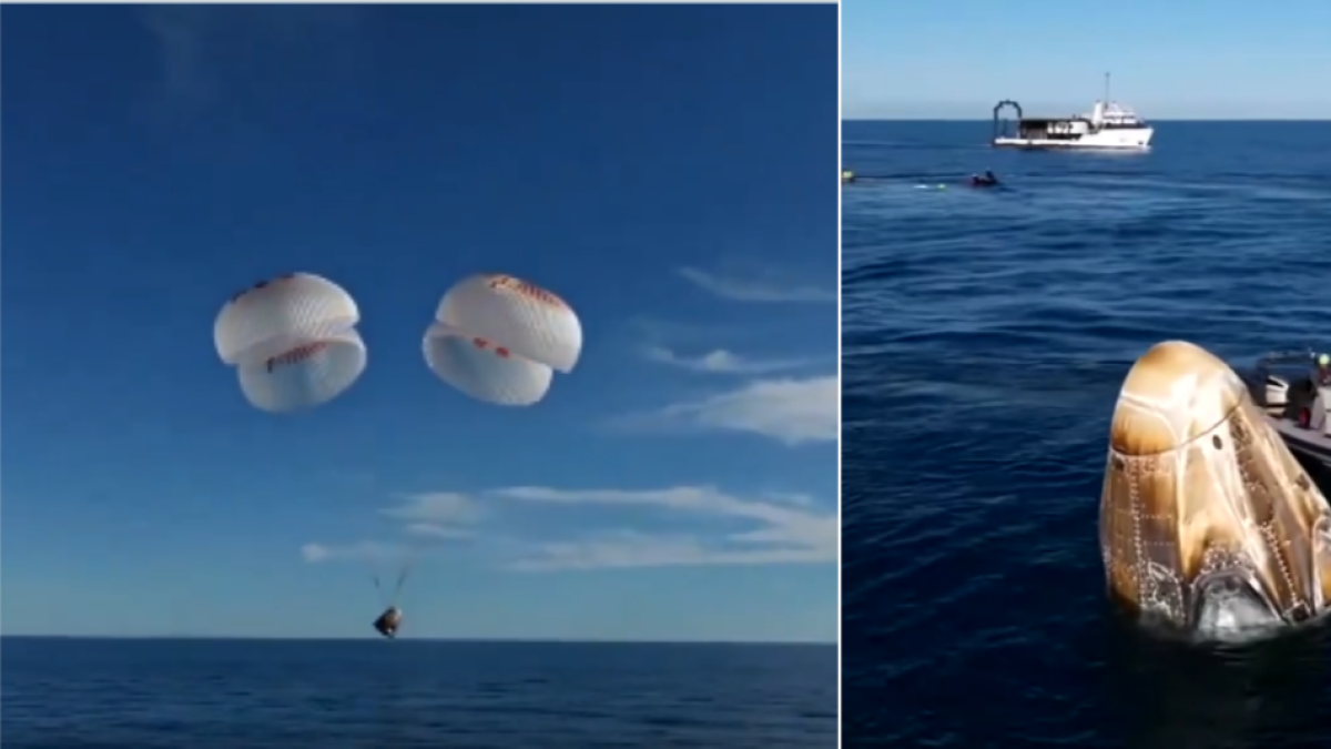 Video| Astronautas de la Nasa regresan a la Tierra tras 9 meses varados en el espacio: así fue amerizaje en Florida