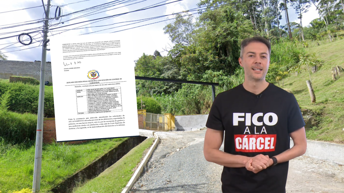 Los insólitos motivos del aplazamiento de la audiencia de imputación contra Daniel Quintero por caso Aguas Vivas