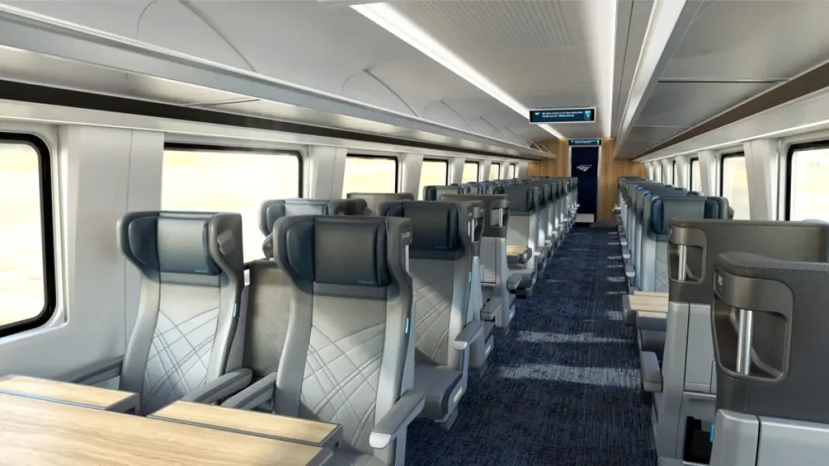 Así serán los nuevos trenes Amtrak que revolucionarán el transporte en Estados Unidos